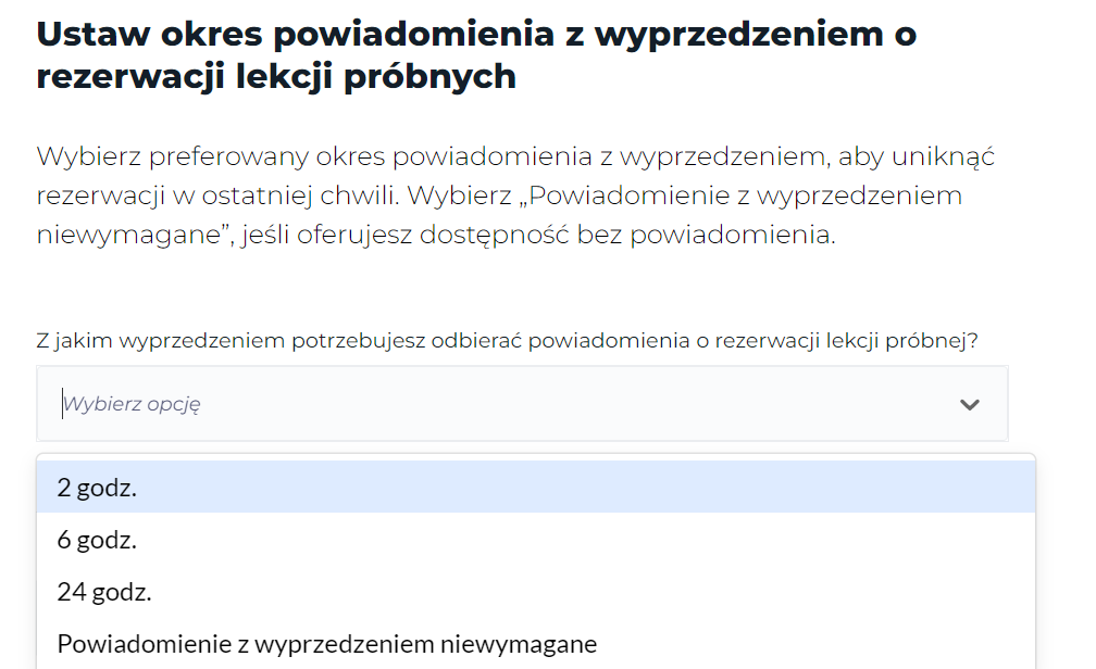 Nowe możliwości w ustawieniu dostępności