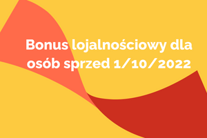 Bonus lojalnościowy - podsumowanie dla korepetytorów sprzed 1/10/2022